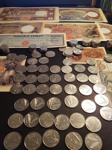 Lotto monete lire - 47,