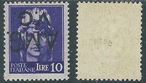 1945 trieste amg - trieste, vg