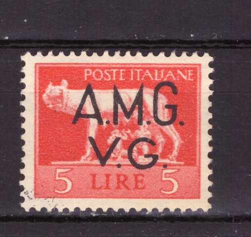 Francobolli venezia giulia - giulia, amg