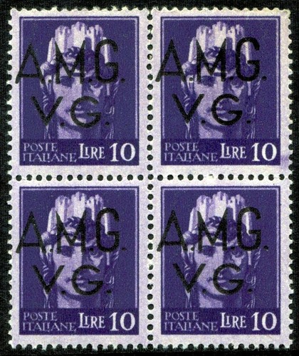 Amg 1945 10 lire - 10,