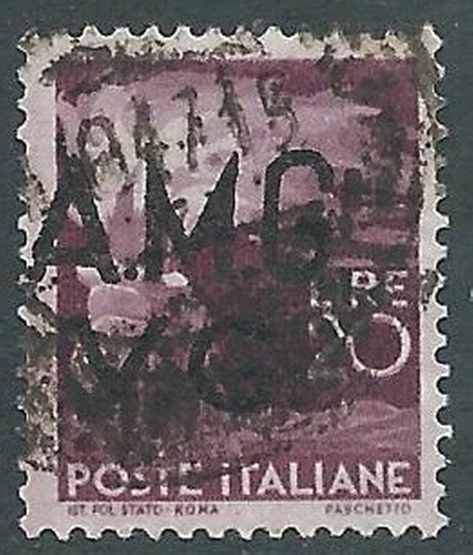 1945 trieste amg - vg, usato