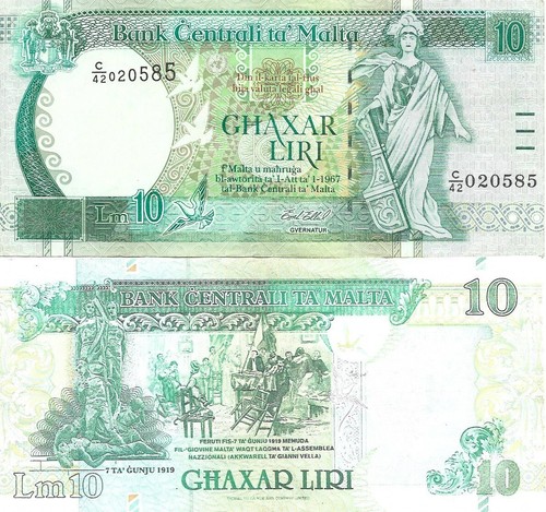 Malta lire p 47b - p,