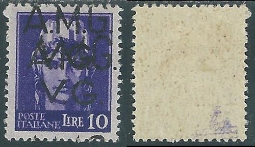 1945 trieste amg - trieste, vg