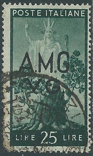 1945 trieste amg usato - 1945-47,