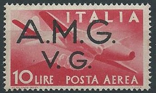 1945 trieste amg posta - 1945-47, vg