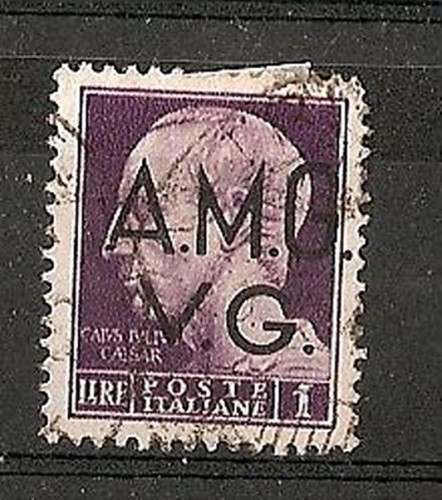 1945 trieste amg - vg, usato